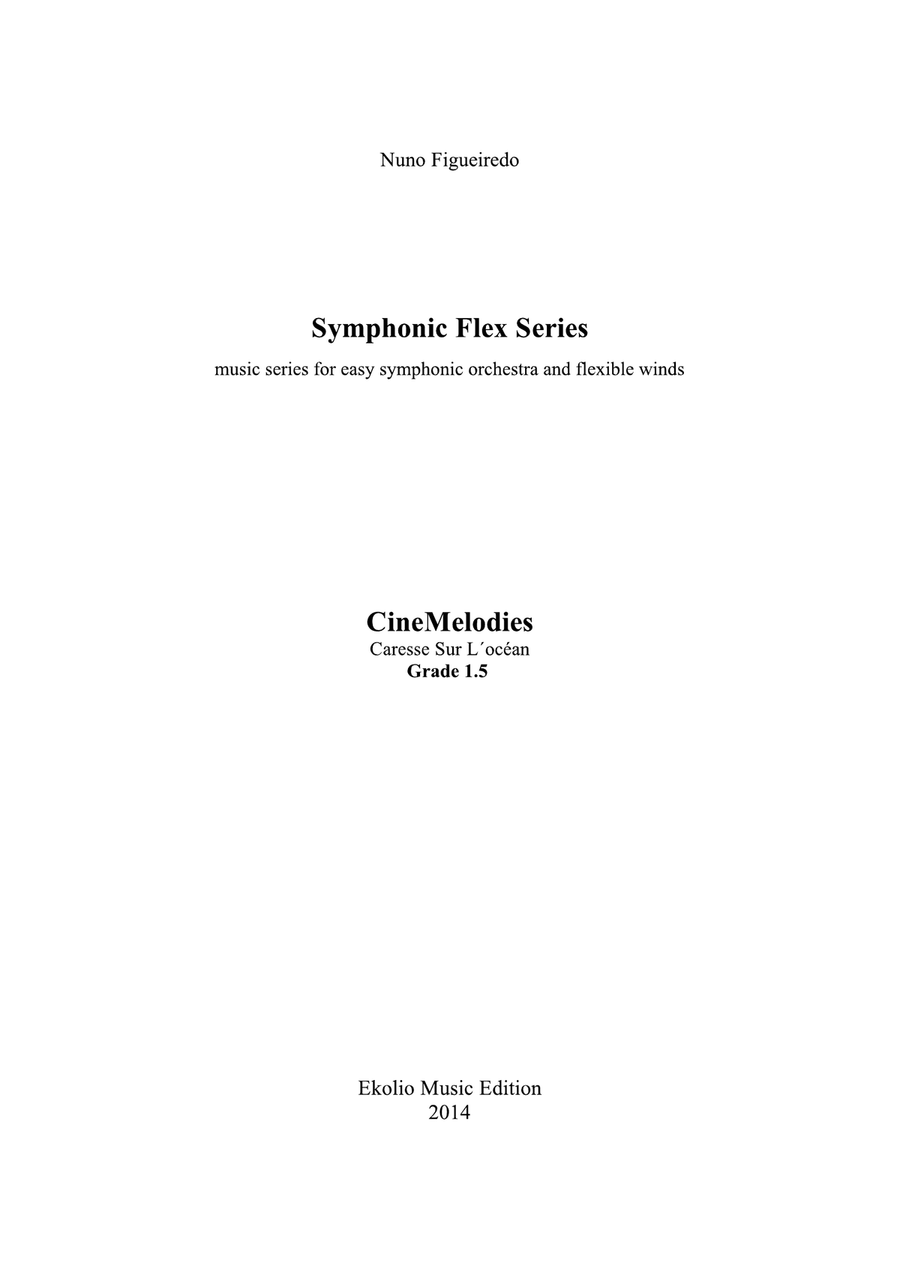 Caresse Sur L'océan Caresse Sur L'océan Chamber Orchestra scores gallery preview page 1
