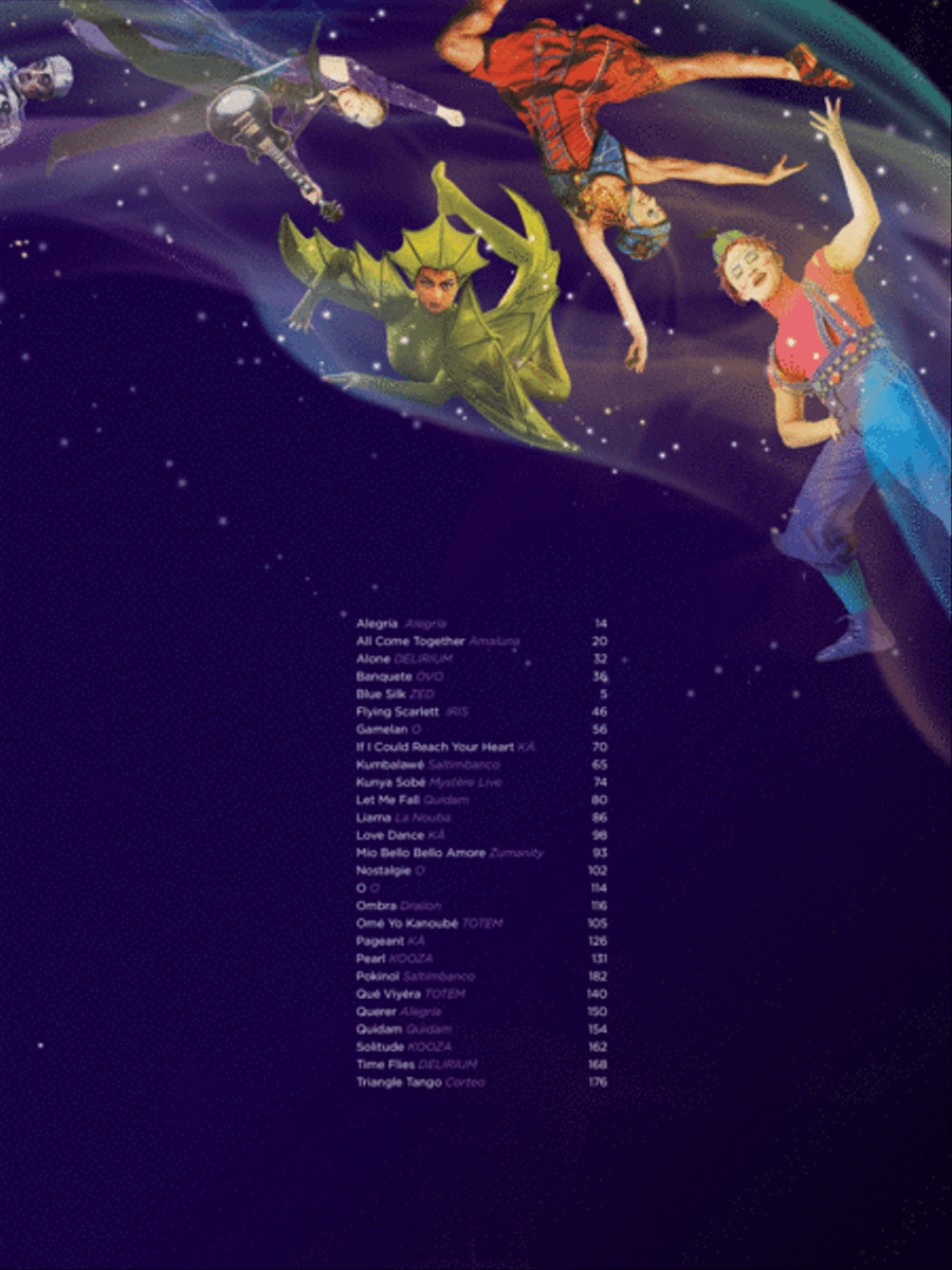 A New Musical Collection from Cirque du Soleil Piano, Vocal, Guitar scores gallery preview page 6