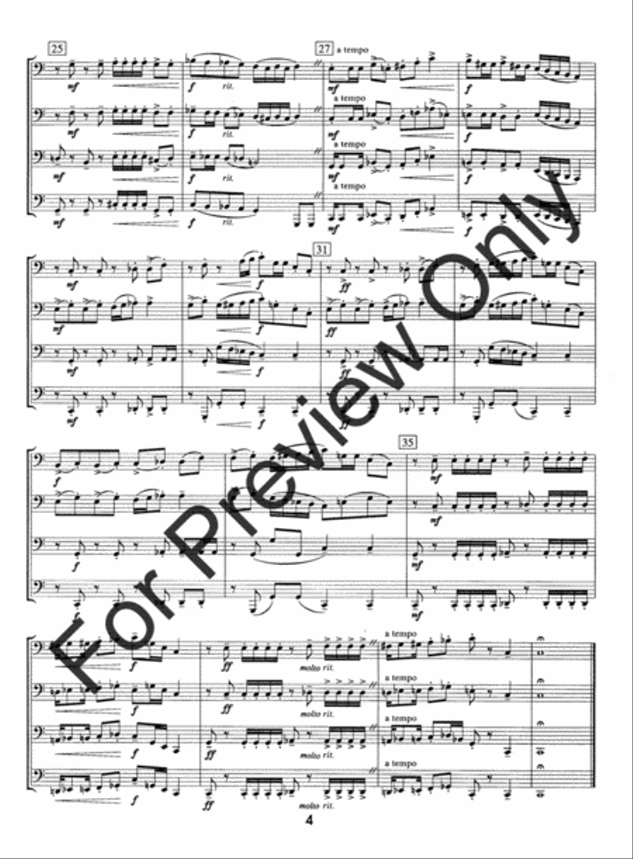 Chorale and Gigue Tuba scores gallery preview page 7