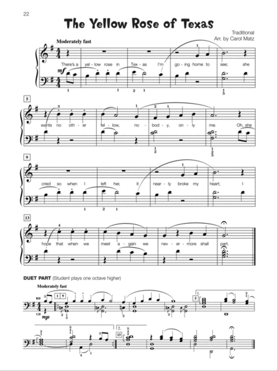 Famous & Fun Favorites, Book 3 Piano Method scores gallery preview page 4