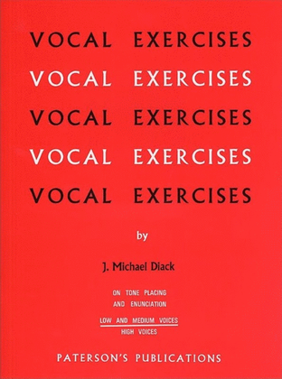Diack - Vocal Exercises Low And Medium Voices
