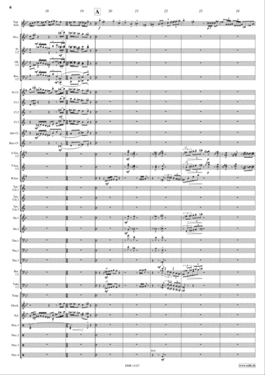 Voyages Concert Band scores gallery preview page 6