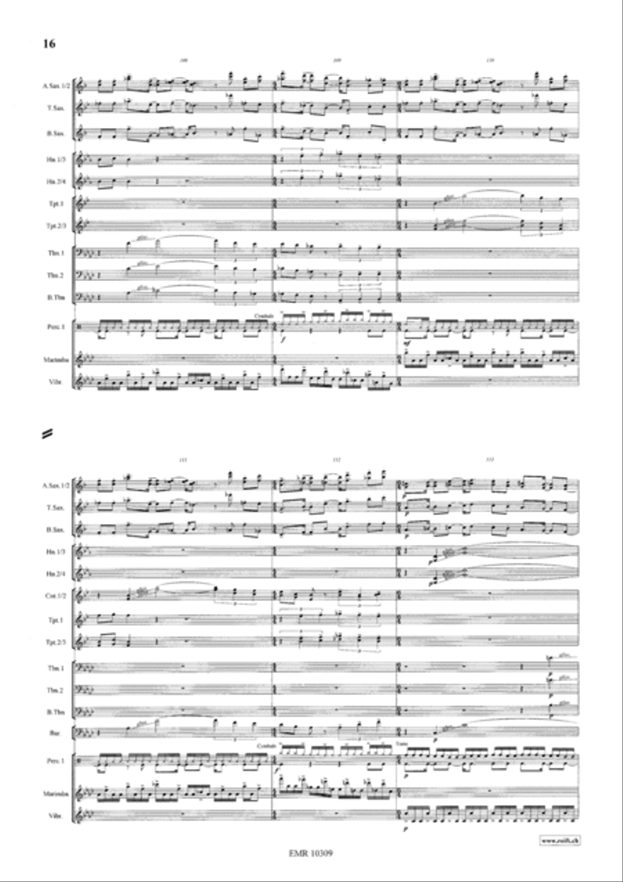 Ground Concert Band scores gallery preview page 18
