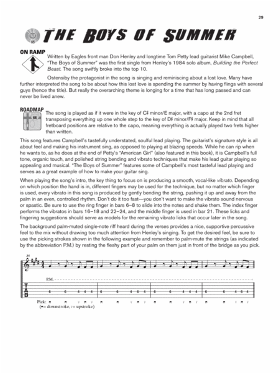 Guitar World -- Expressway to Classic Rock Guitar scores gallery preview page 2