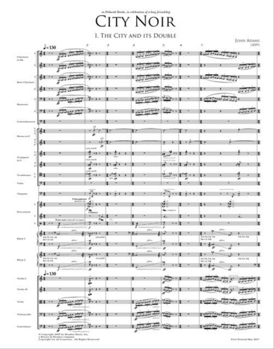 City Noir Orchestra scores gallery preview page 4