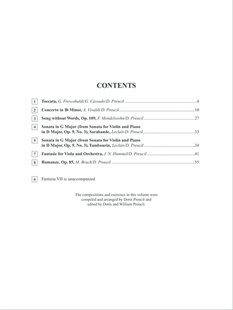 Suzuki Viola School, Volume 8 String Methods scores gallery preview page 3