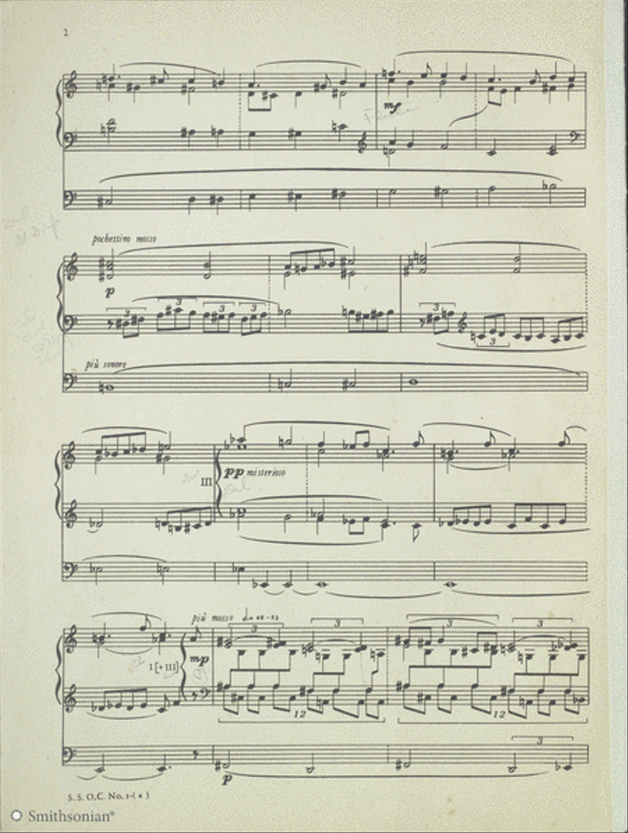 Claire De Lune Claire De Lune Organ Solo scores gallery preview page 4