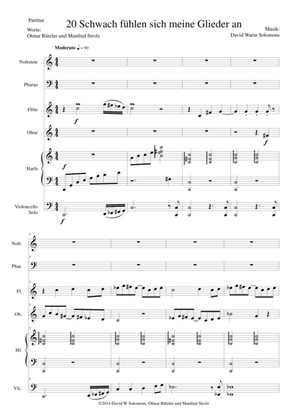 ATON Part 20-Schwach fühlen sich meine Glieder an (2 voices, harp, cello, oboe, flute)