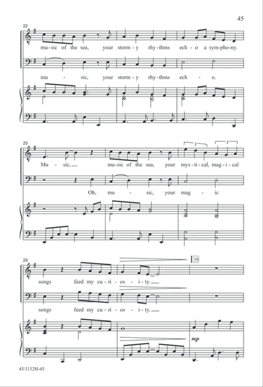 Singable Solutions for TB Choirs TB scores gallery preview page 45