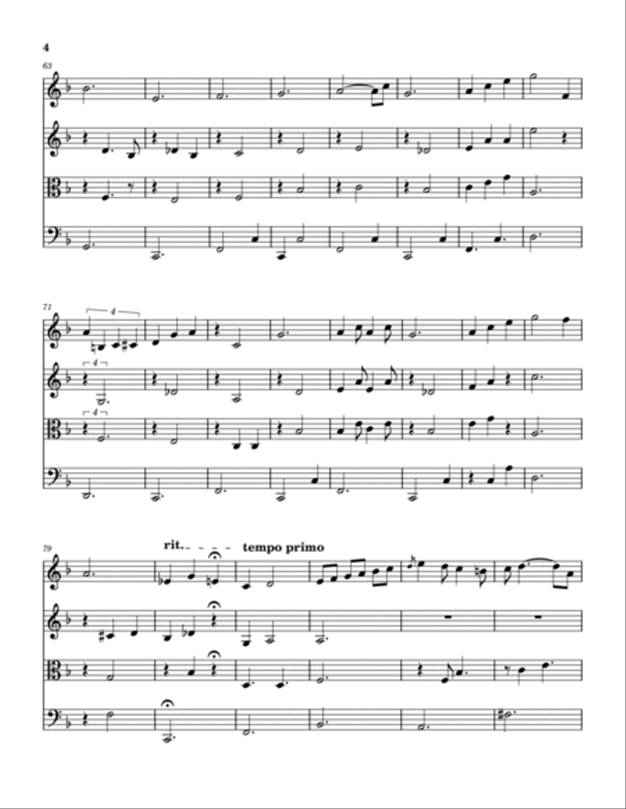 Anna String Quartet scores gallery preview page 5