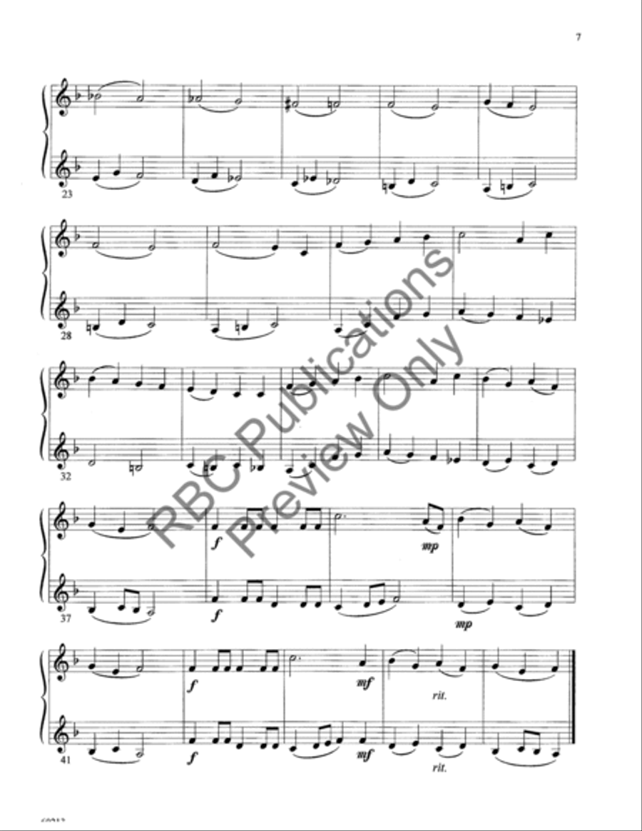 Trumpet Duets Vol. 1 Brass Duet scores gallery preview page 10