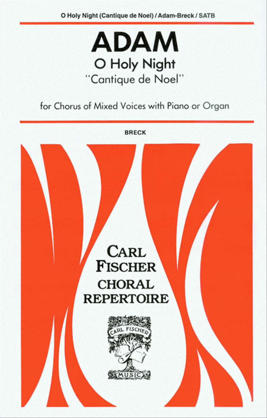 O Holy Night O Holy Night 4-Part scores gallery preview page 1