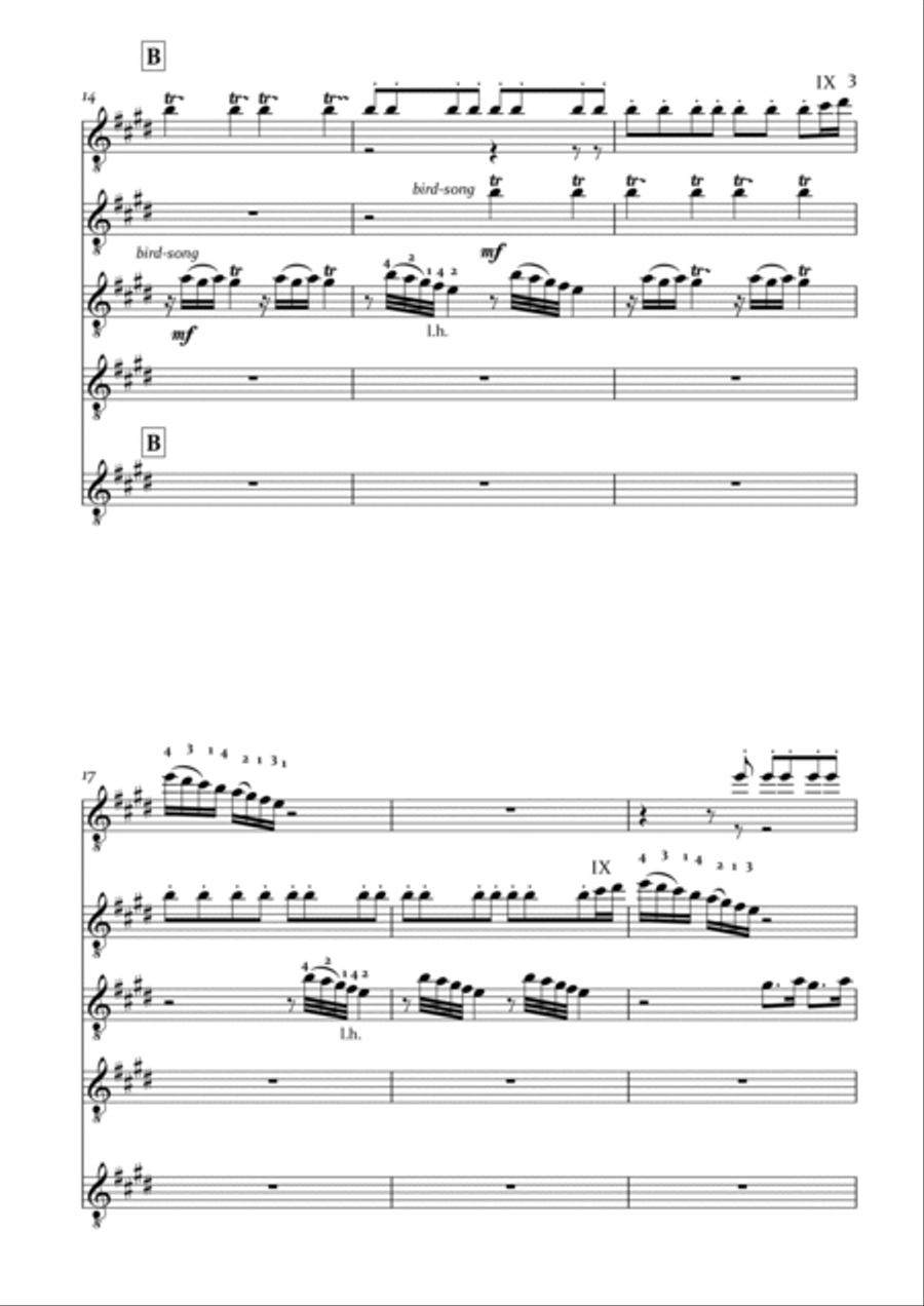 Vivaldi: Spring from 'The Four Seasons' Classical Guitar scores gallery preview page 3