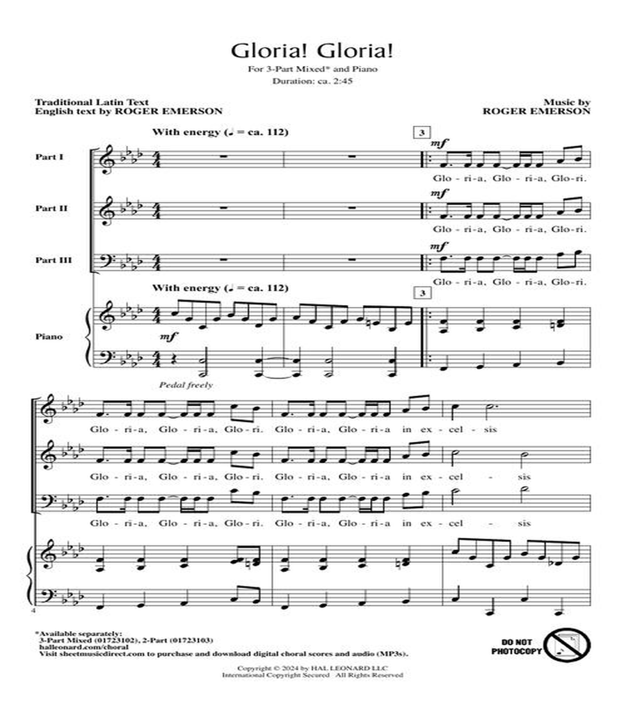 Gloria! Gloria!