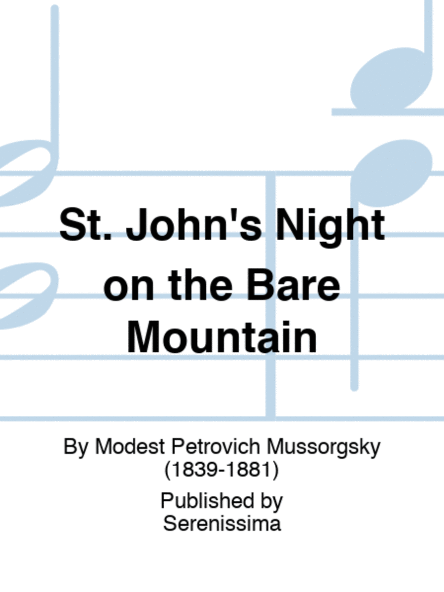 St. John's Night on the Bare Mountain Orchestra scores gallery preview page 1