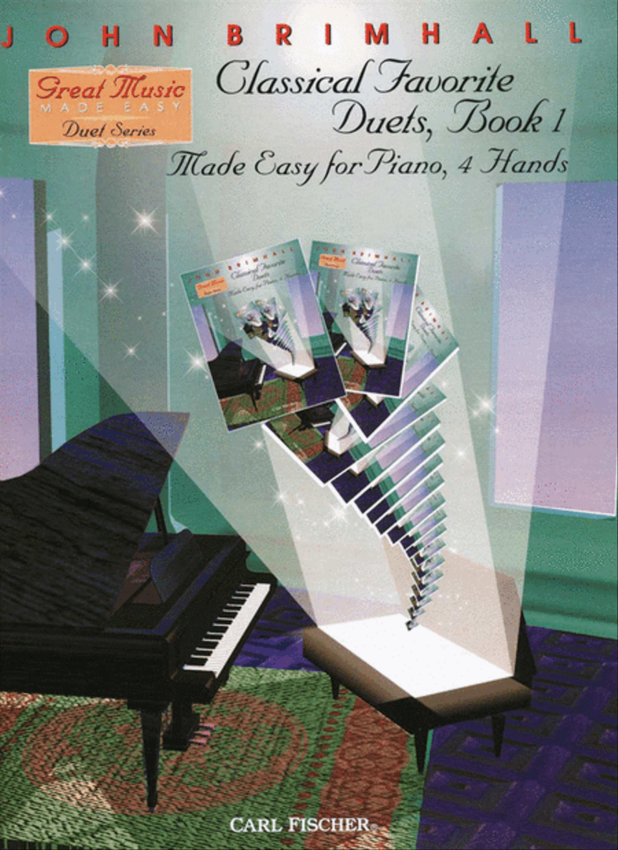 Classical Favorite Duets, Book 1 Piano Duet scores gallery preview page 1