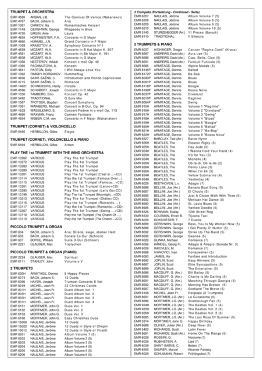 35 Easy Christmas Duets Cornet scores gallery preview page 12