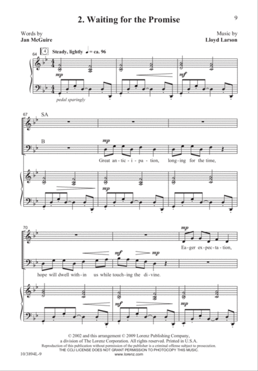The Birth of a King The Birth of a King 3-Part scores gallery preview page 10