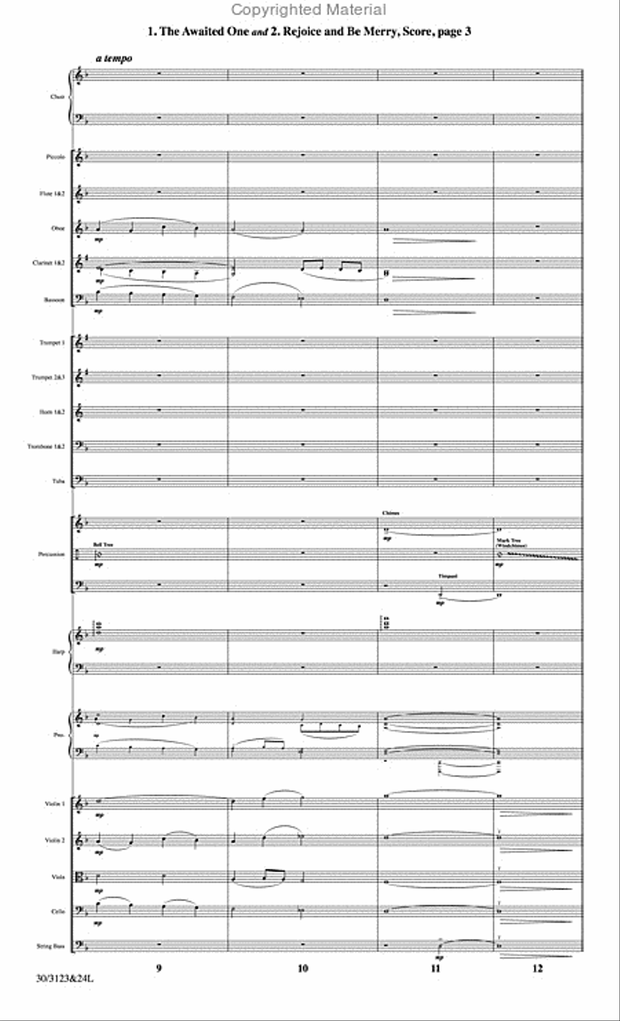 The Christmas Story - Set of Parts Choir scores gallery preview page 4