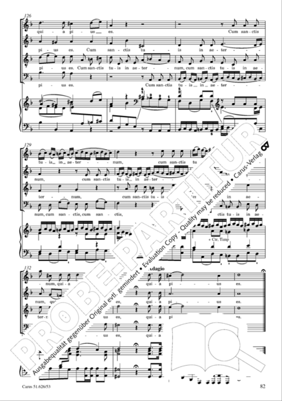 Requiem 4-Part scores gallery preview page 89