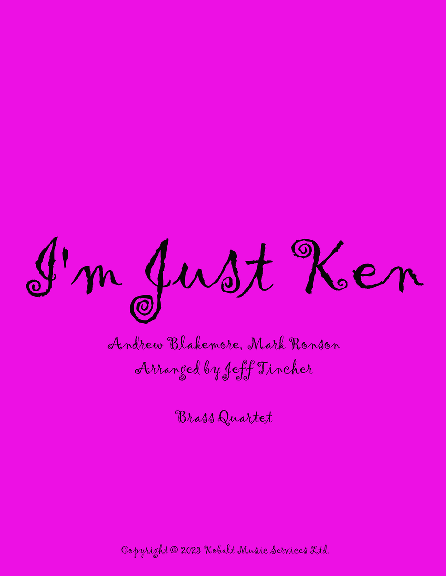 I'm Just Ken
