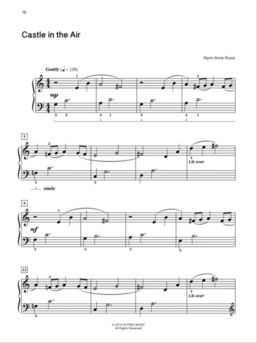 One of a Kind Solos, Book 2 Easy Piano scores gallery preview page 4