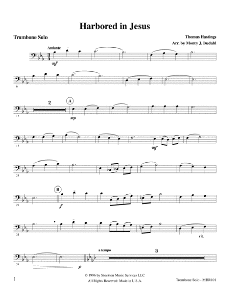 Harbored In Jesus Piano Accompaniment scores gallery preview page 6