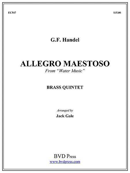 Allegro Maestoso from "Water Music"