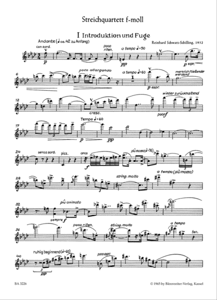 <br>Sheet music extract