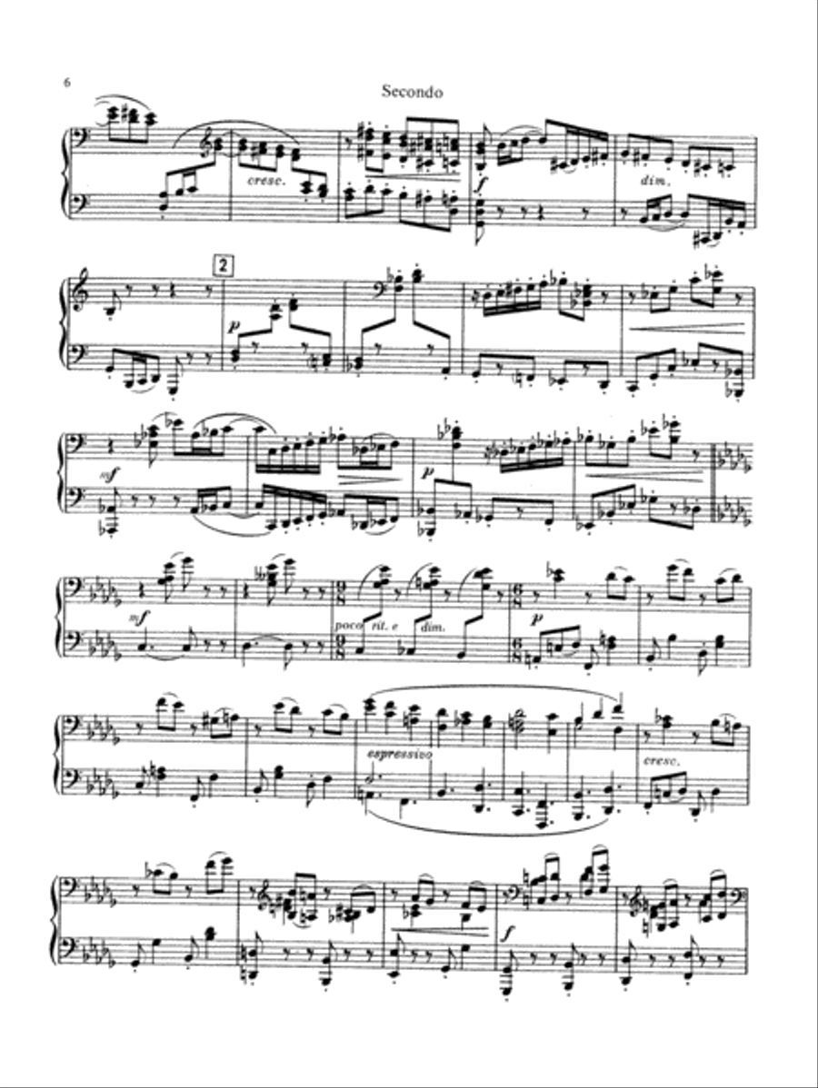 Schmitt: Album of Piano Duets, Volume I Piano Duet scores gallery preview page 3