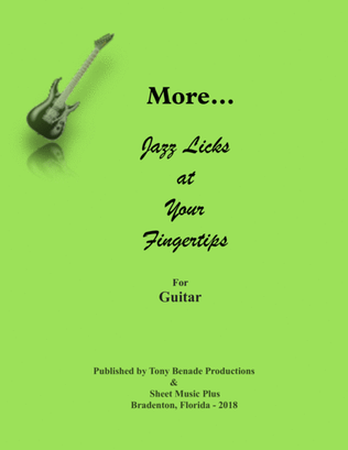"More... Jazz Licks at Your Fingertips" for Guitar