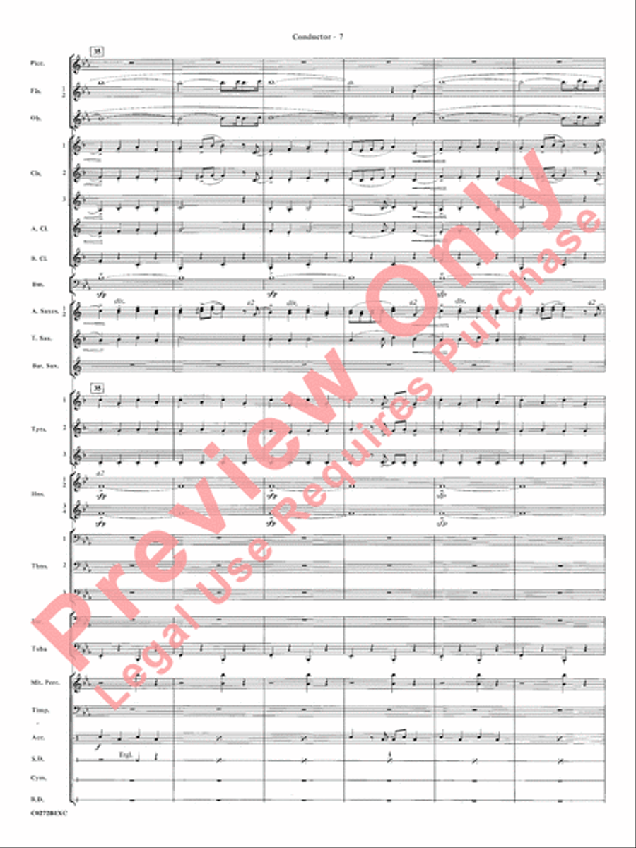 Leroy Anderson: A Legacy in Sound Concert Band scores gallery preview page 10