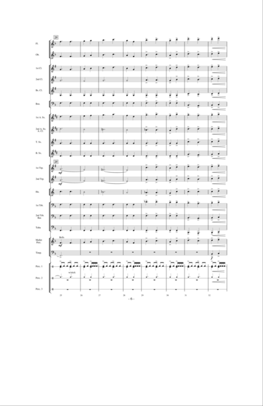 Velocity Concert Band scores gallery preview page 5