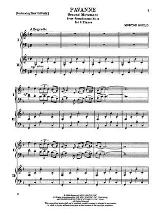 Pavanne - Piano Duo (2 Pianos, 4 Hands)