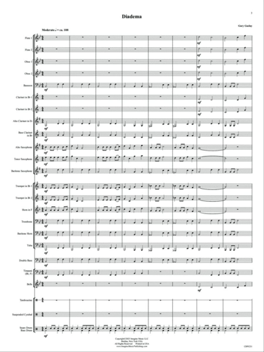 Diadema Concert Band scores gallery preview page 4