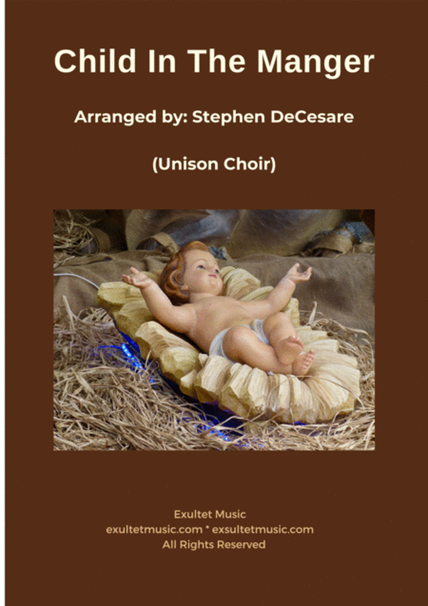 Child In The Manger (Unison choir) image number null