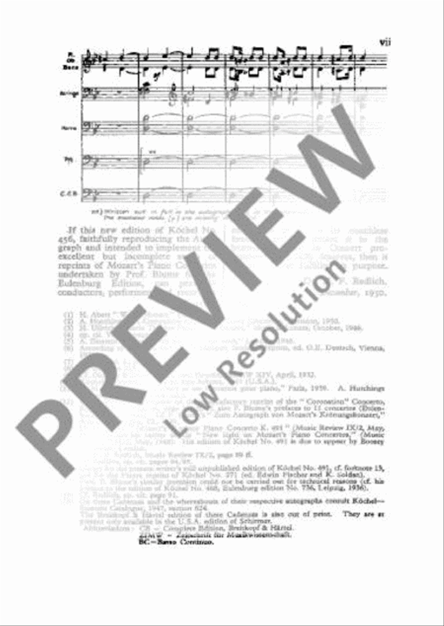 Concerto No. 18 Bb major Orchestra scores gallery preview page 8