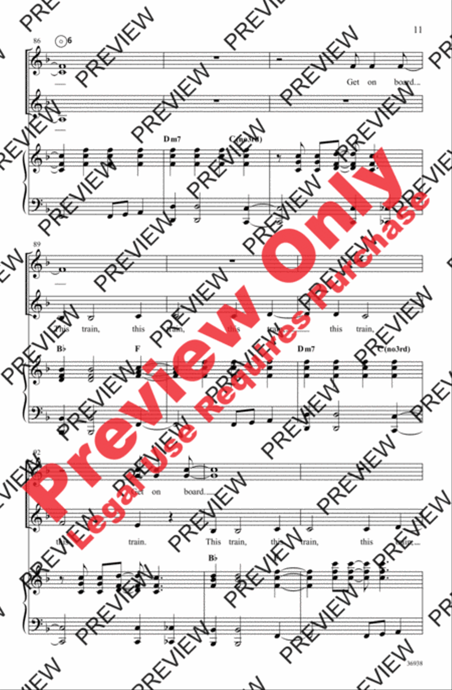 People Get Ready Women's Choir scores gallery preview page 11