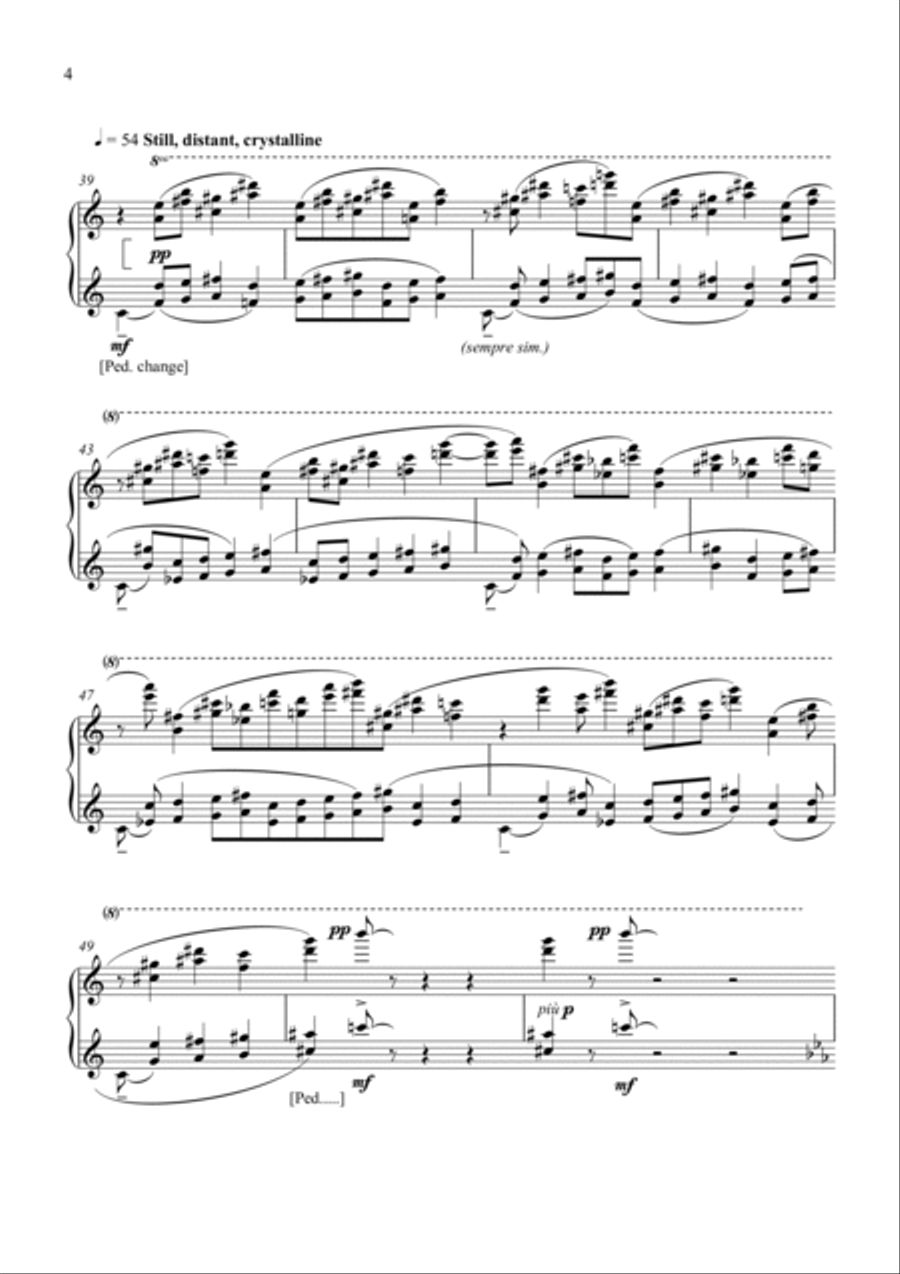 Funérailles Piano Solo scores gallery preview page 6