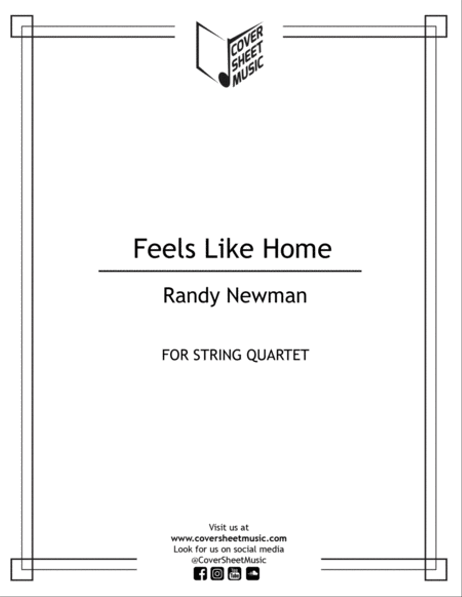 Feels Like Home Feels Like Home String Quartet scores gallery preview page 1