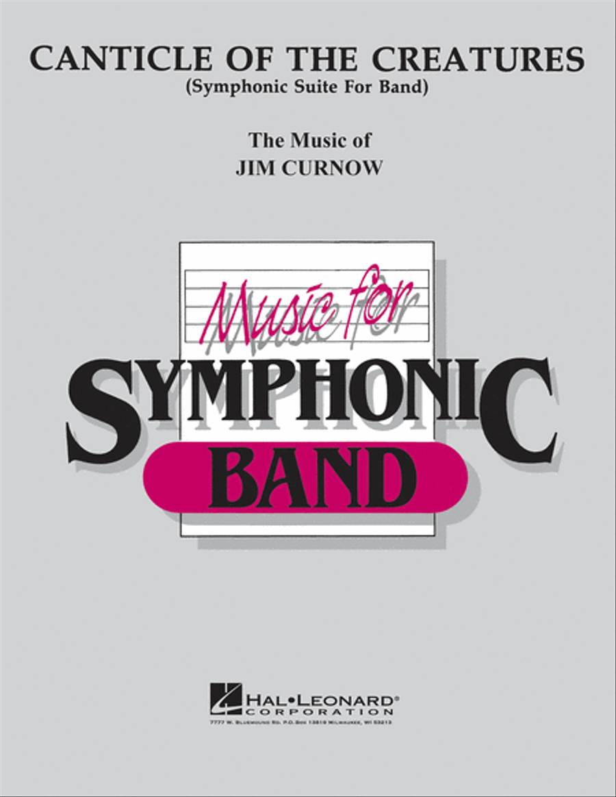 Canticle of the Creatures Concert Band scores gallery preview page 1