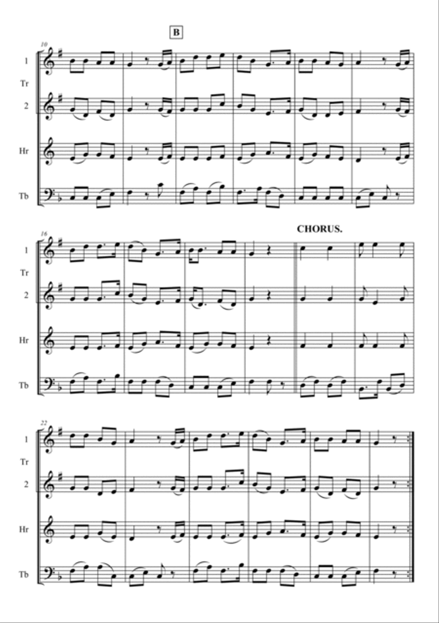 Oh! Susanna Oh! Susanna Horn scores gallery preview page 2