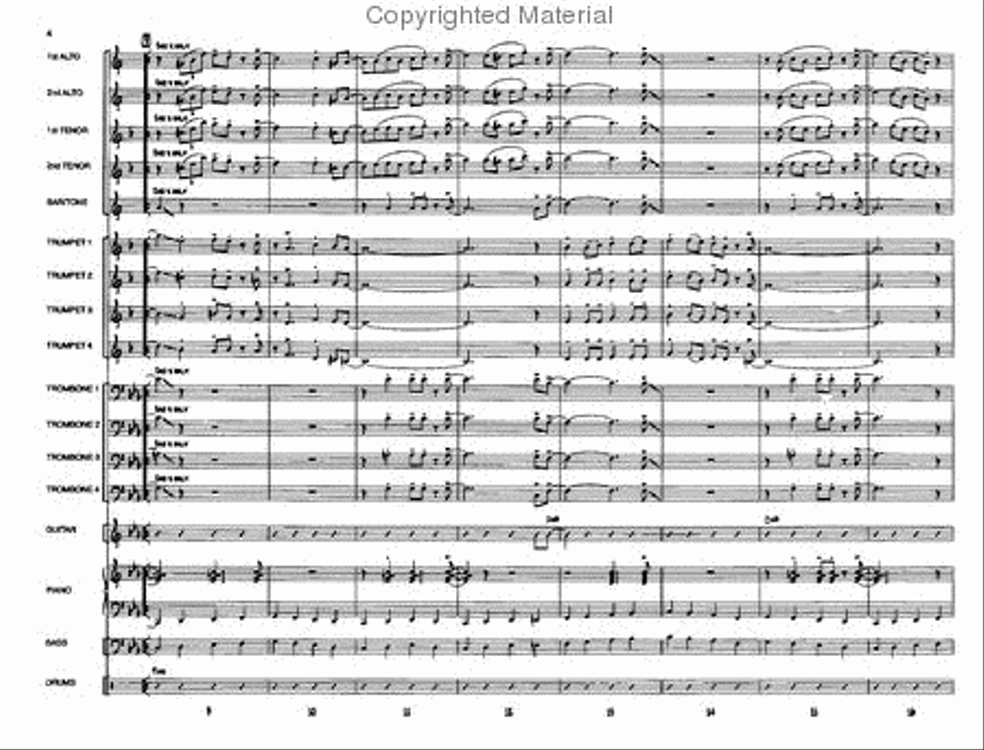 Chasin' Bill Jazz Ensemble scores gallery preview page 3