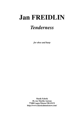 Book cover for Jan Freidlin: Tenderness for oboe and harp