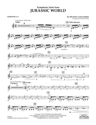 Jurassic World (Symphonic Suite) - Baritone T.C.