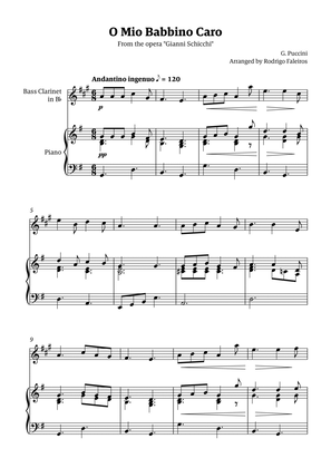 O Mio Babbino Caro - for bass clarinet solo (with piano accompaniment)