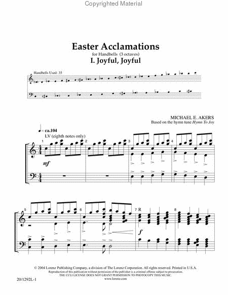 Easter Acclamations image number null