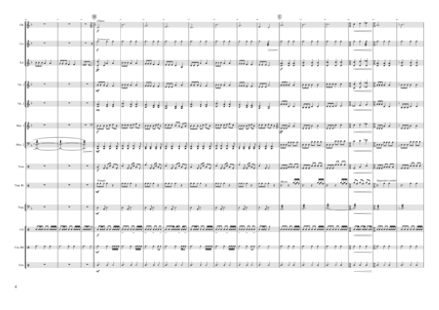 Coronavirus Percussion Ensemble scores gallery preview page 4