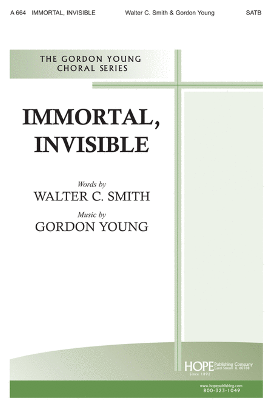 Immortal, Invisible 4-Part scores gallery preview page 1