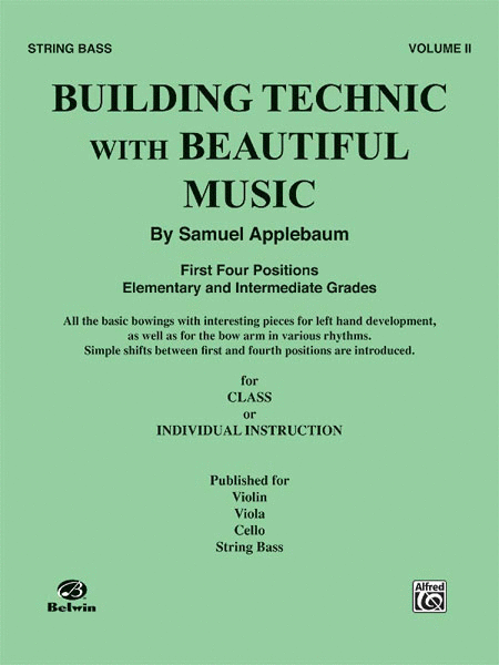 Building Technic with Beautiful Music - Volume II (Bass)